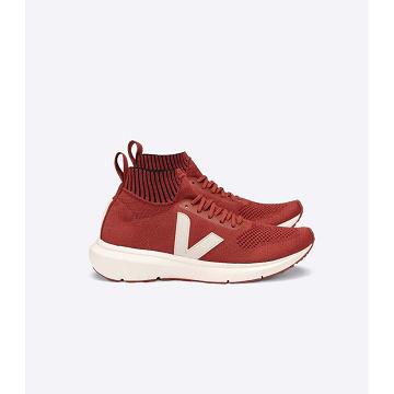 Pánské Běžecké Boty Veja V-KNIT VEJA X RICK OWENS MID Červené | CZ 155FDN